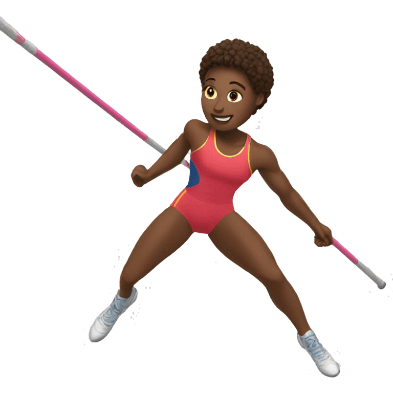 Pole vaulter emoji