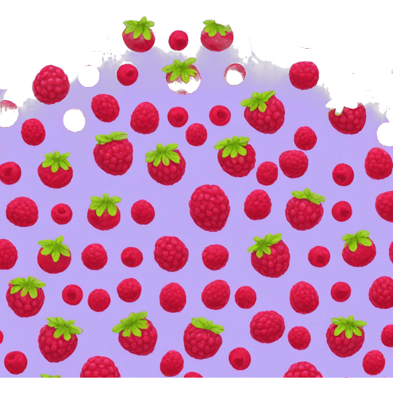 raspberry emoji