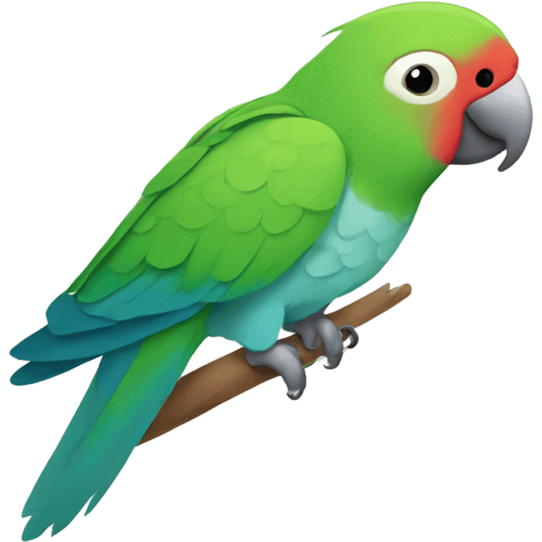 Quaker parrot emoji