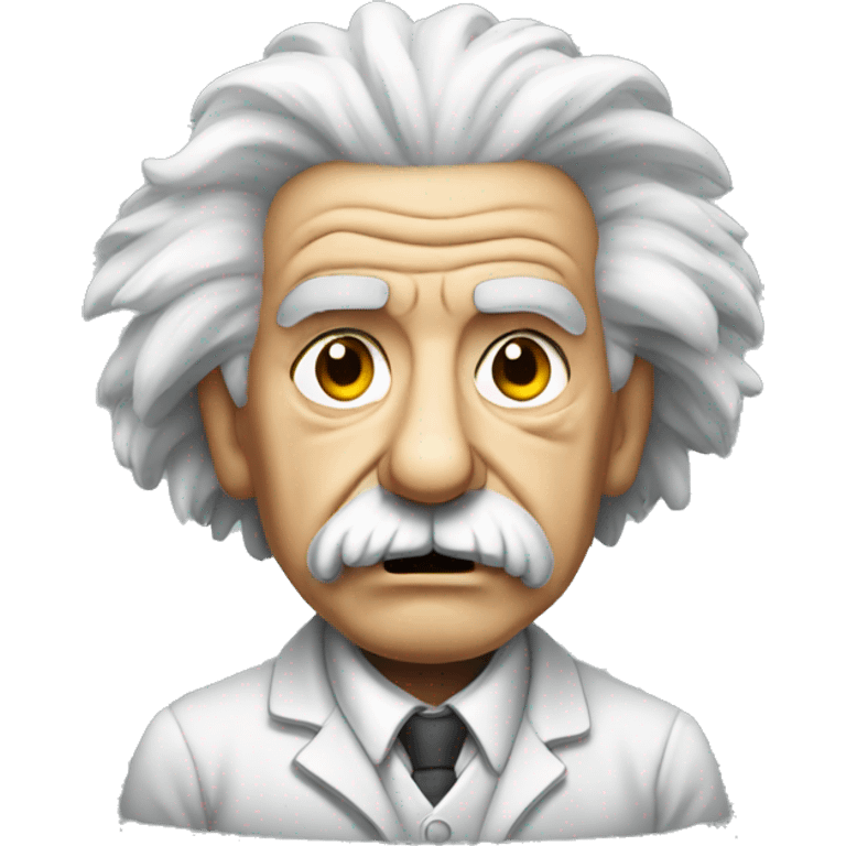 angry einstein emoji