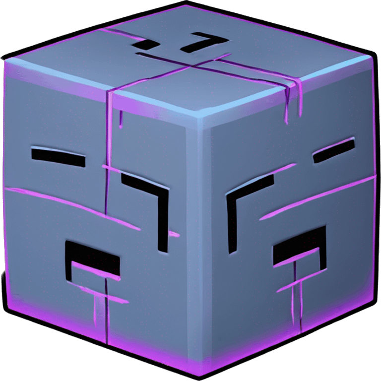 Geometry dash cube emoji