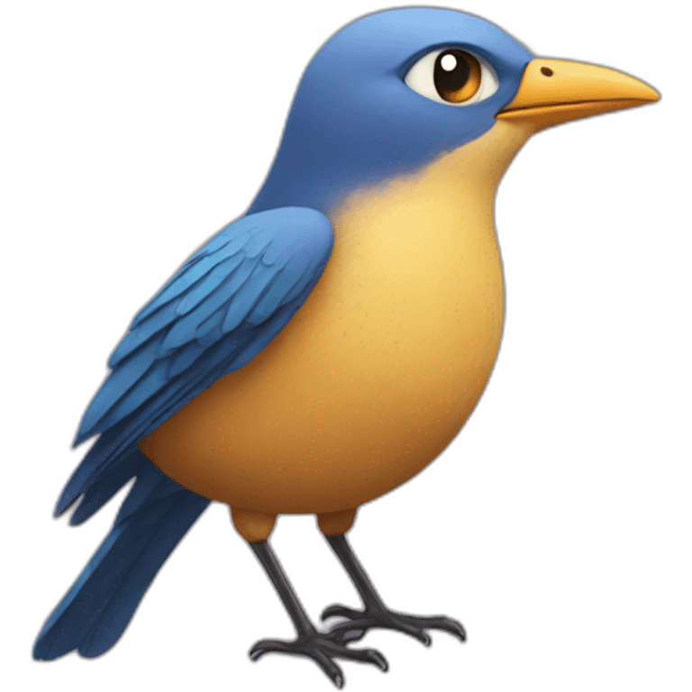 bird with arms emoji