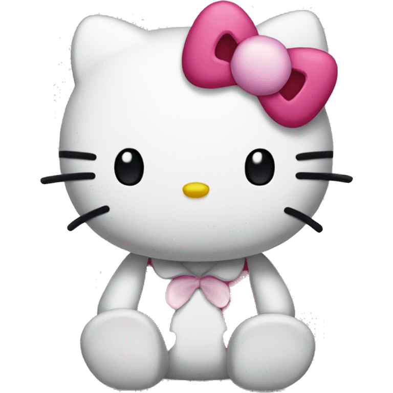 Sad hello kitty emoji