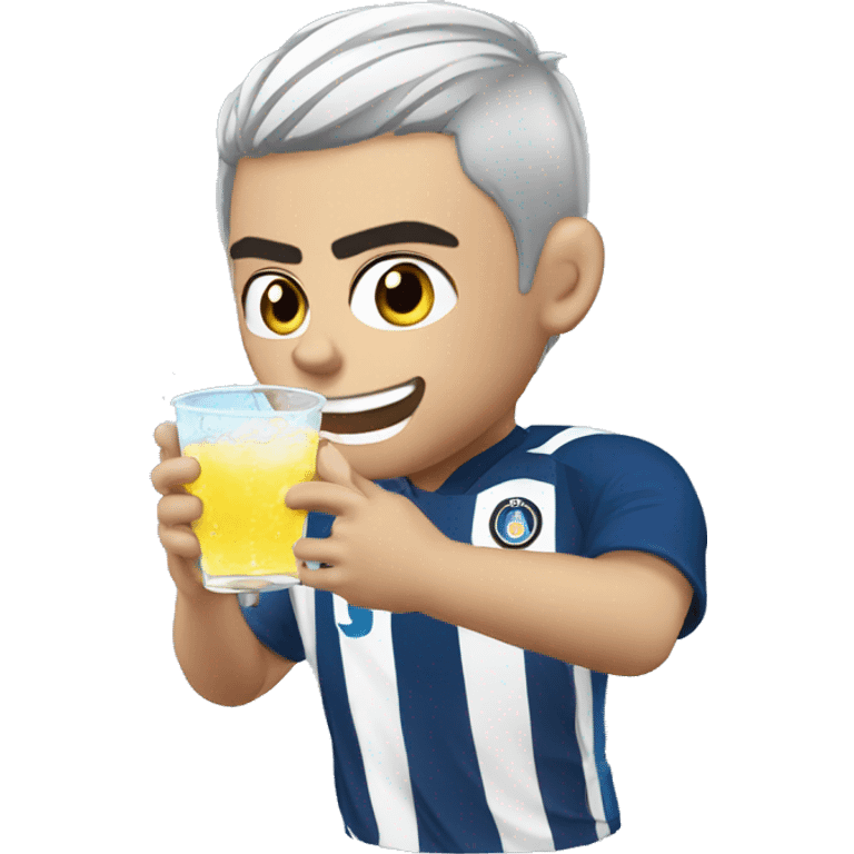 Mauro icardi drink water  emoji