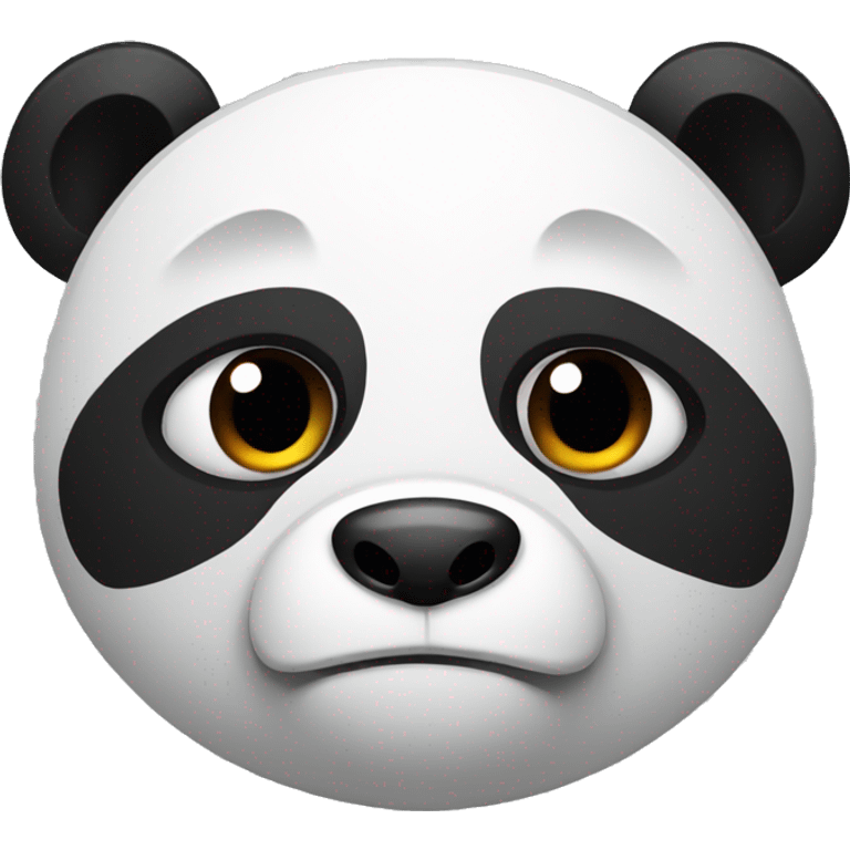 angry panda emoji