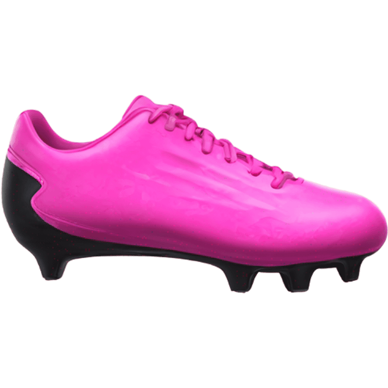 Pink cleats emoji