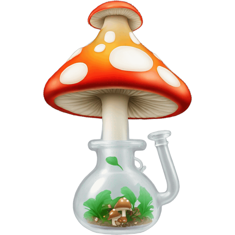 mushroom theme bong emoji