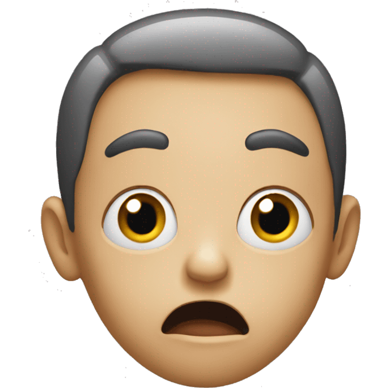 Shocked person emoji