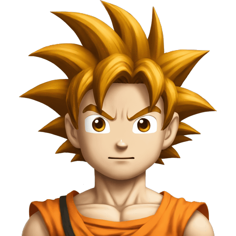 Goku from dragon ball emoji