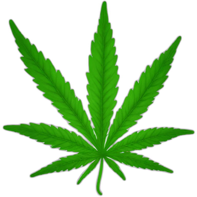 marijuana leaf emoji