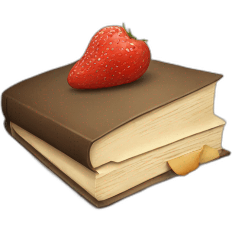 Eat prey love book emoji