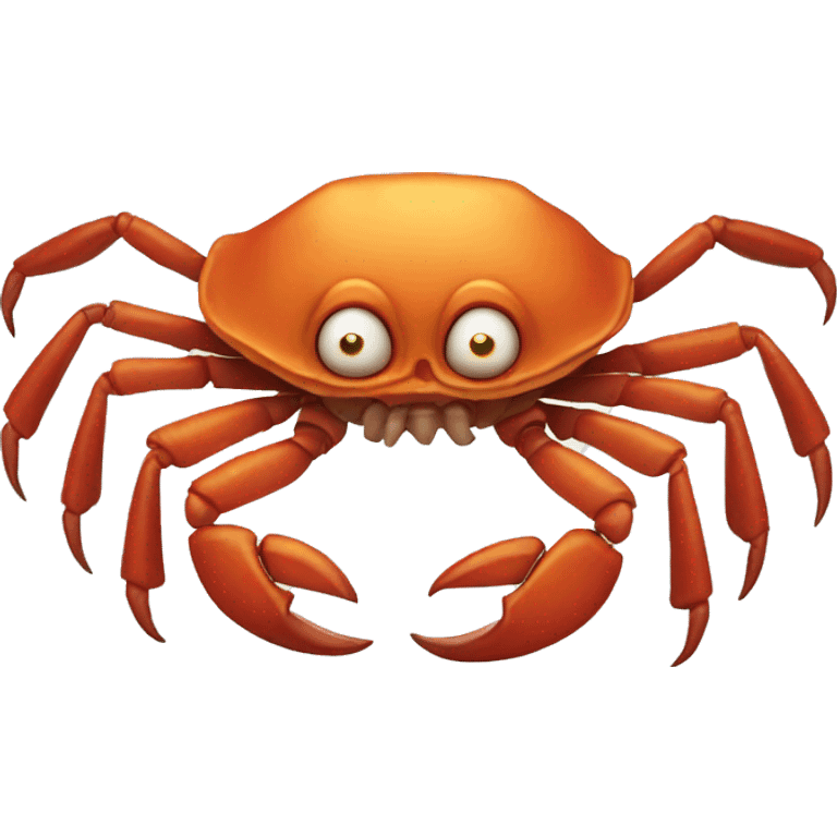 Scary dead crab  emoji