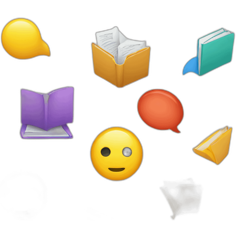 Knowledge sharing emoji