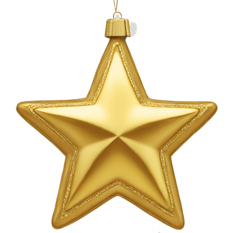 gold star ornament emoji