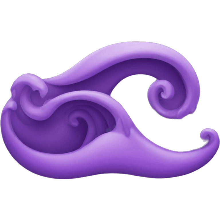 Purple Wave emoji