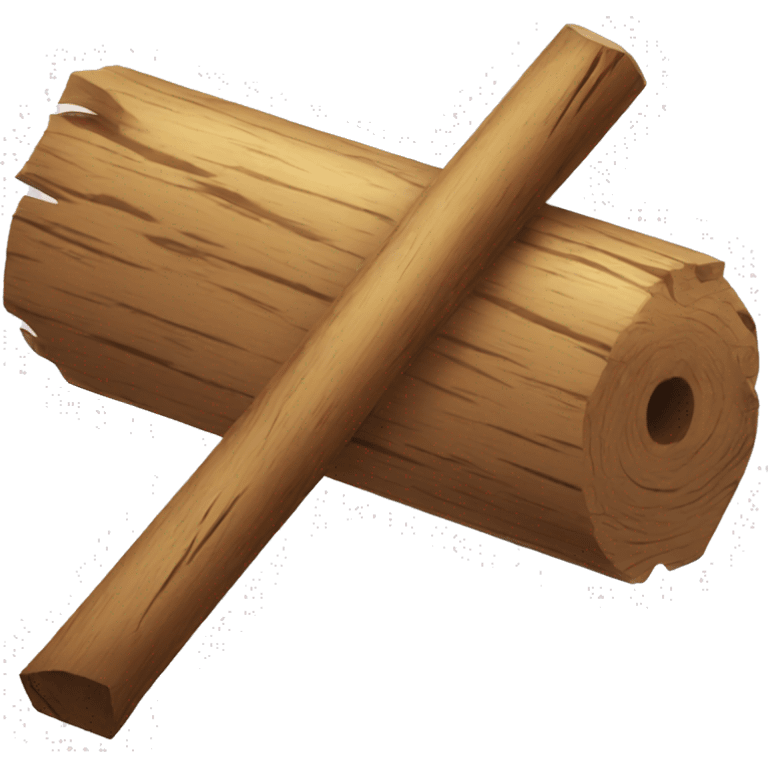  Stick of wood emoji