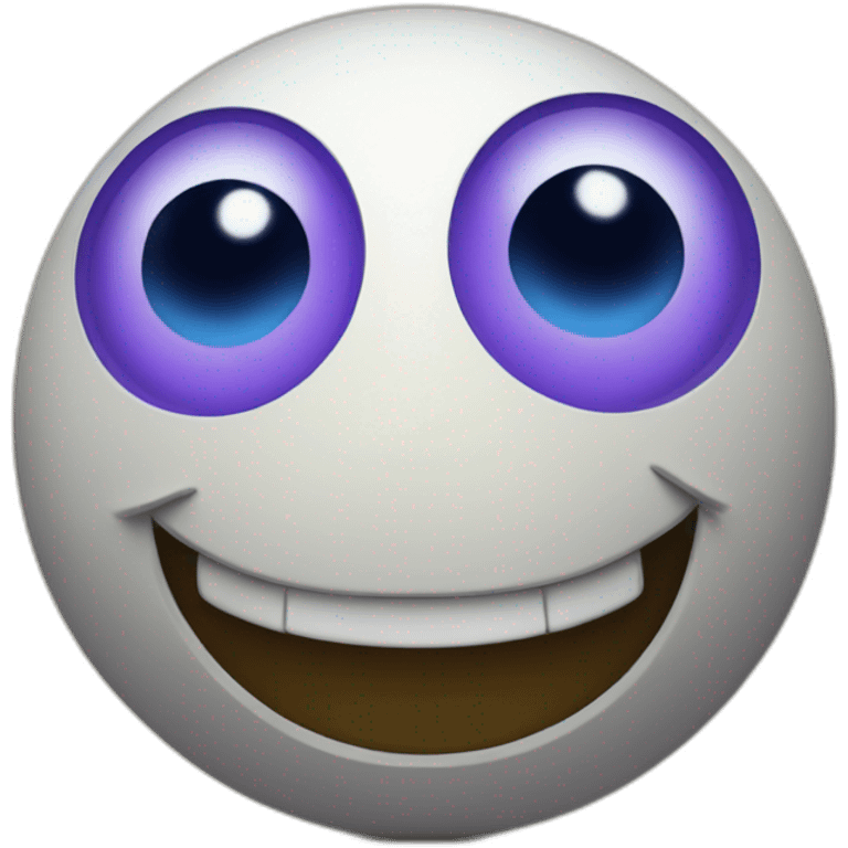 Pixar ball emoji