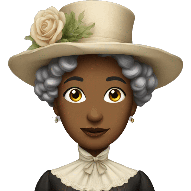 victorian lady  emoji