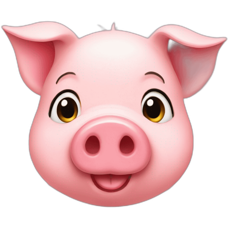 PIG IN LOVE emoji