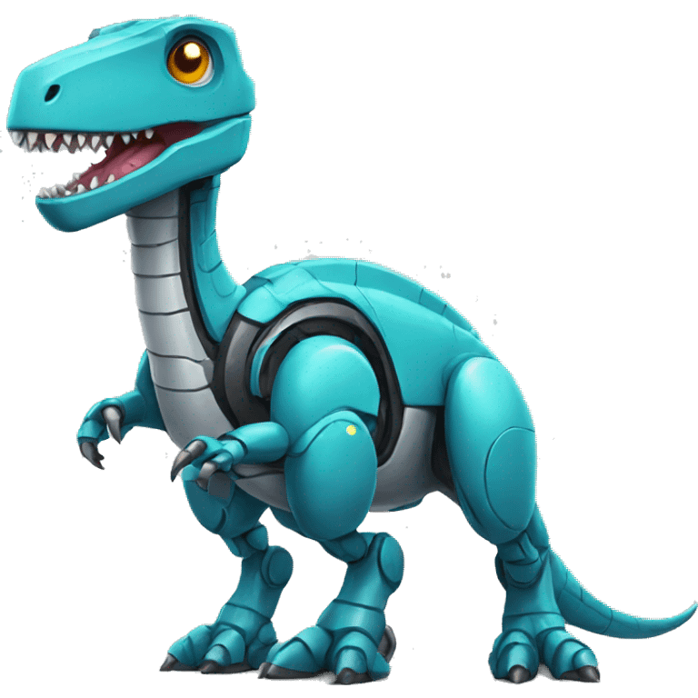 robot dinosaur emoji