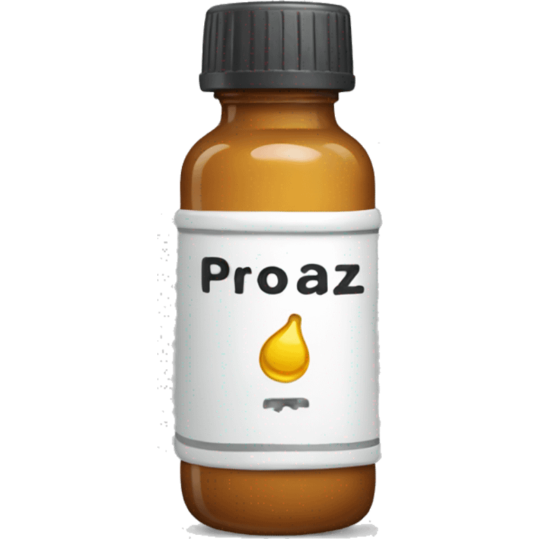 Bottle of prozac emoji