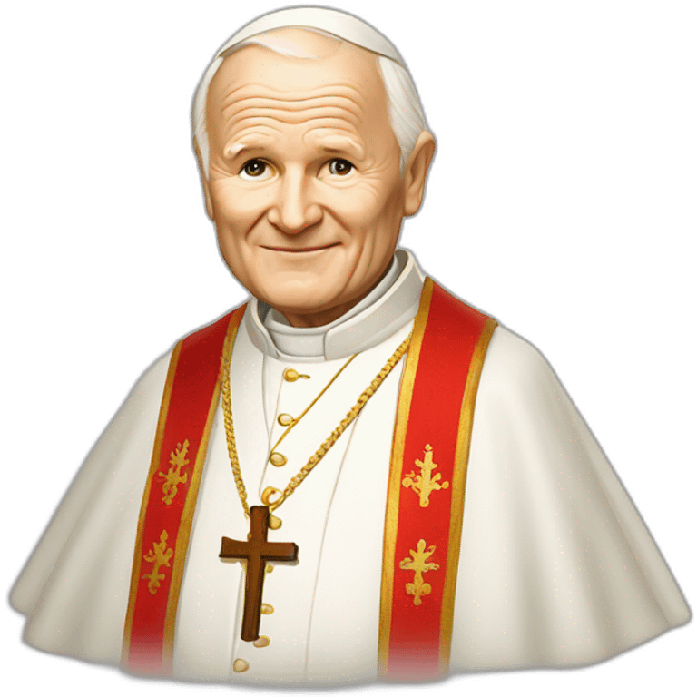 Saint John Paul II emoji