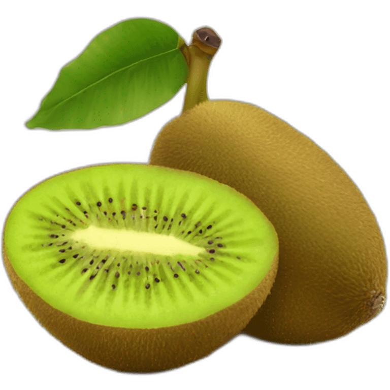 2 kiwi avec une banane emoji