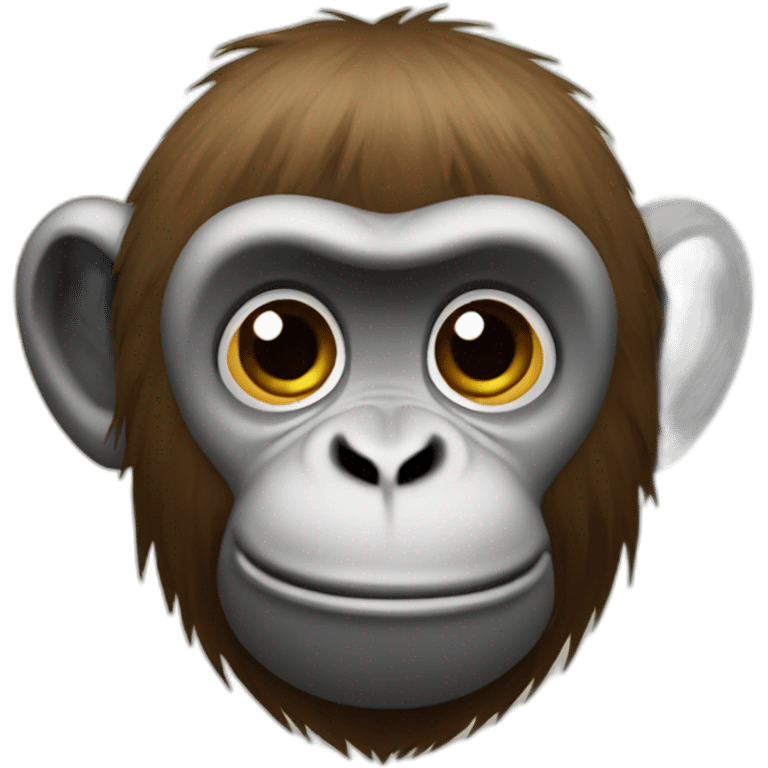 Monkey- letter M emoji