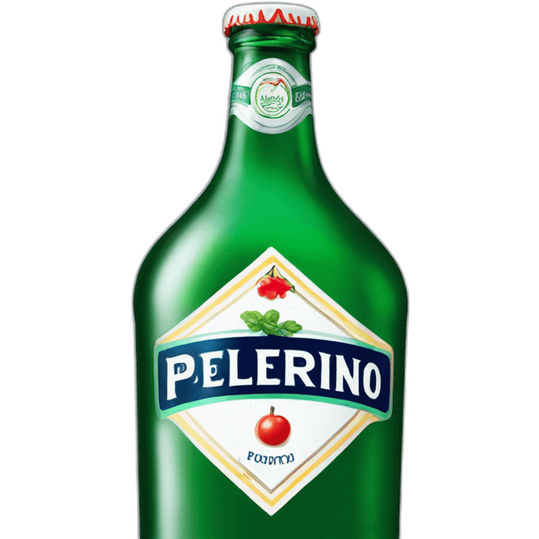 A bottle of pellegrino emoji