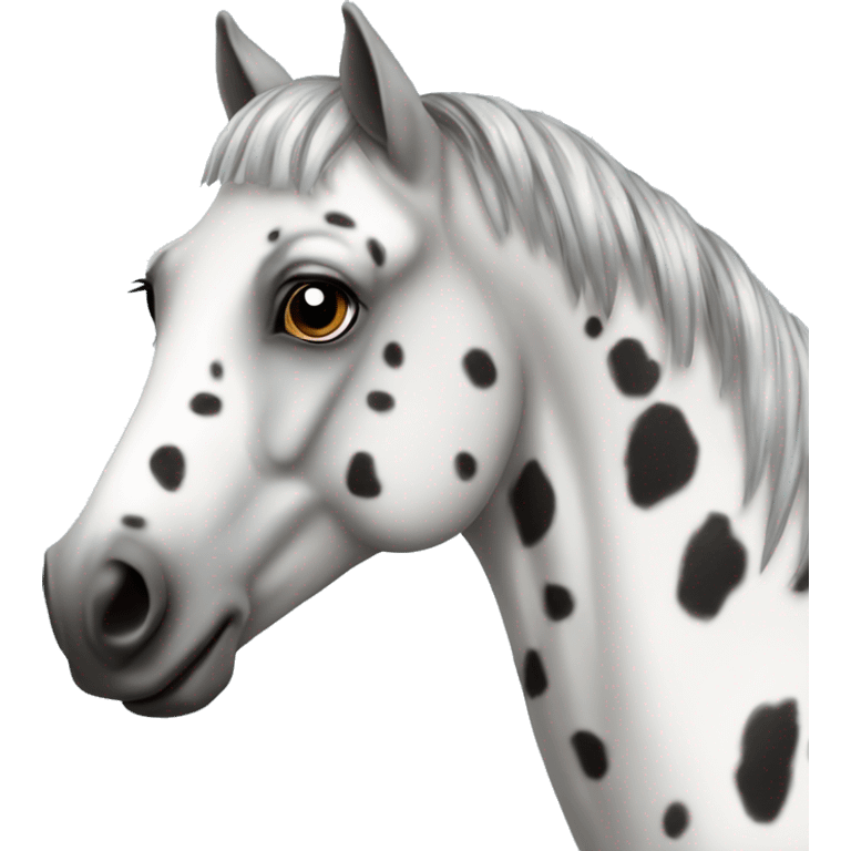 Appaloosa horse emoji