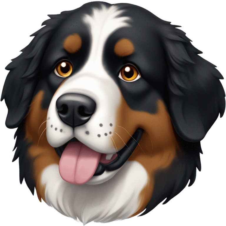 Bernese mountain dog emoji