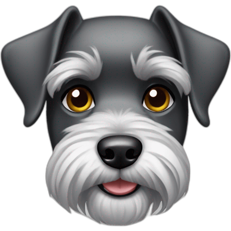 miniature schnauzer emoji