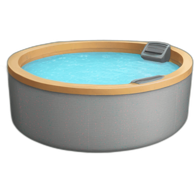 hot tub round emoji