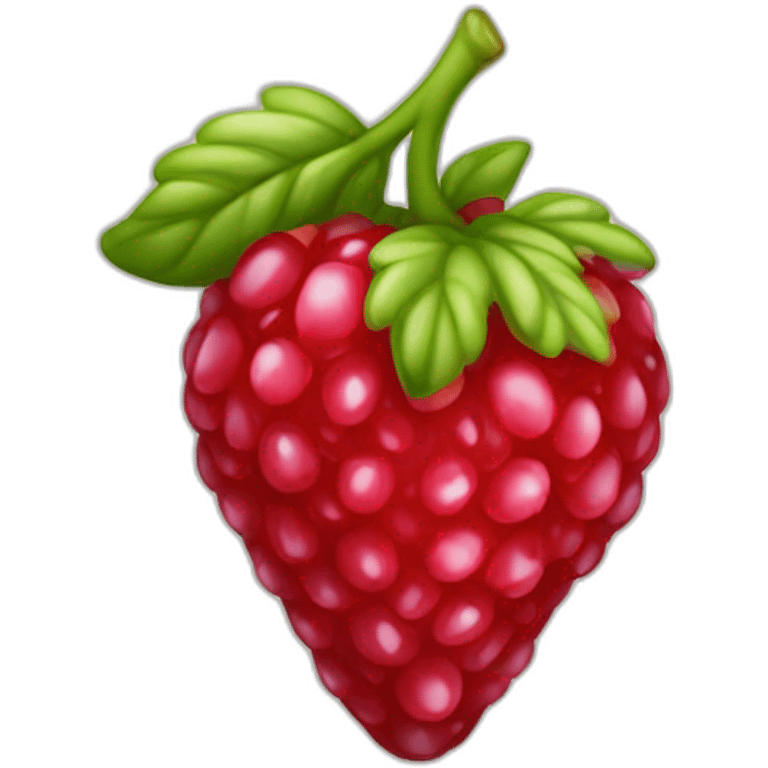 fraise framboise myrtille emoji