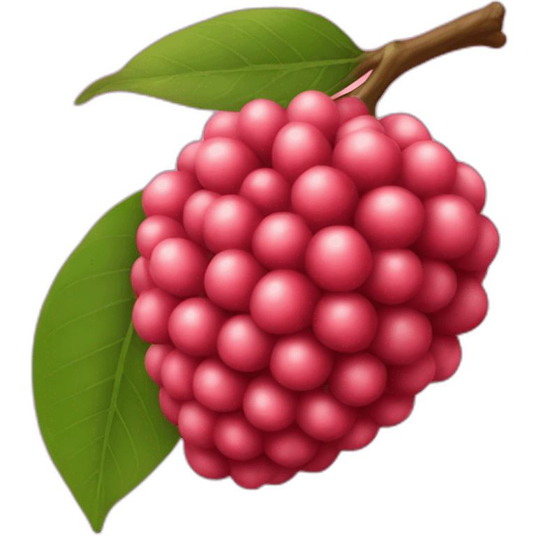 Lychee emoji