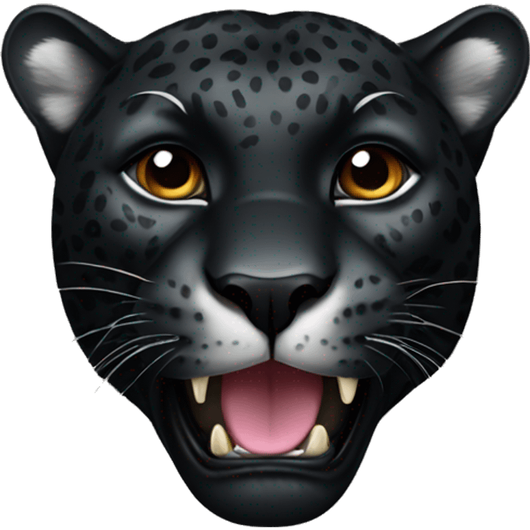 Black jaguar emoji