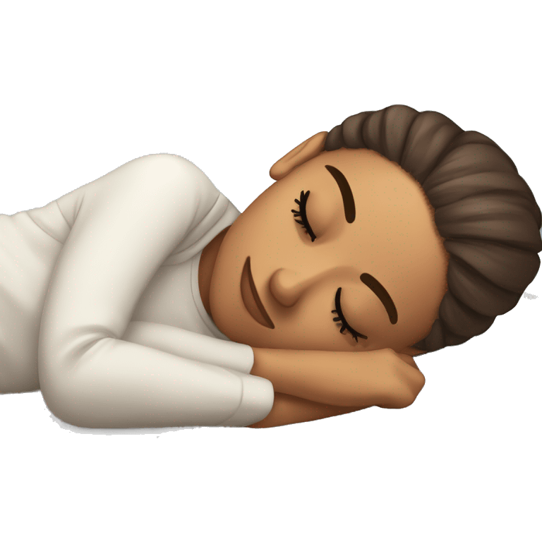 Ariana Grande sleeping emoji