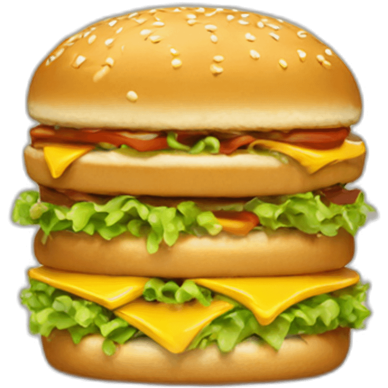 Big mac emoji