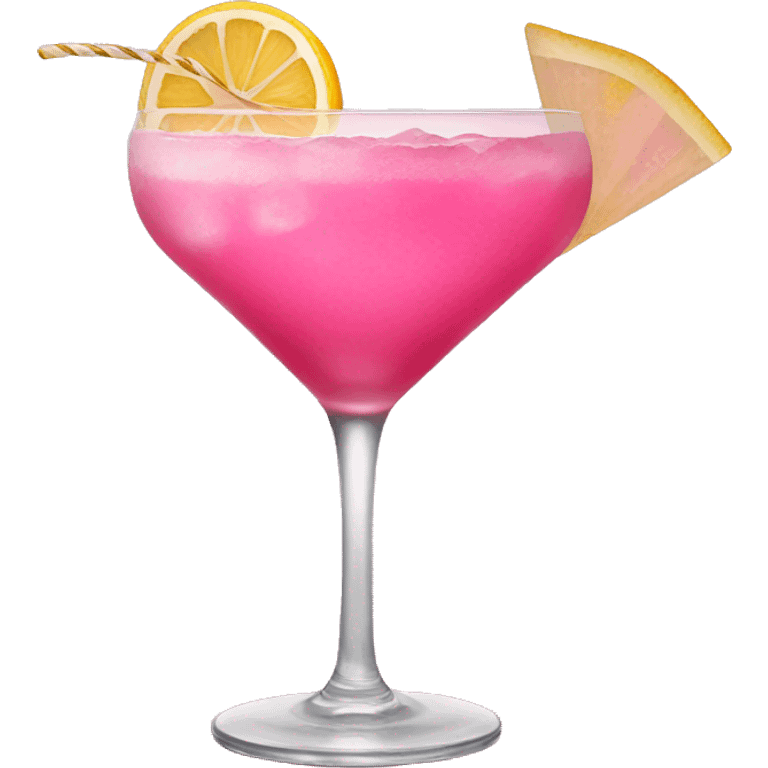 Pink cocktail  emoji