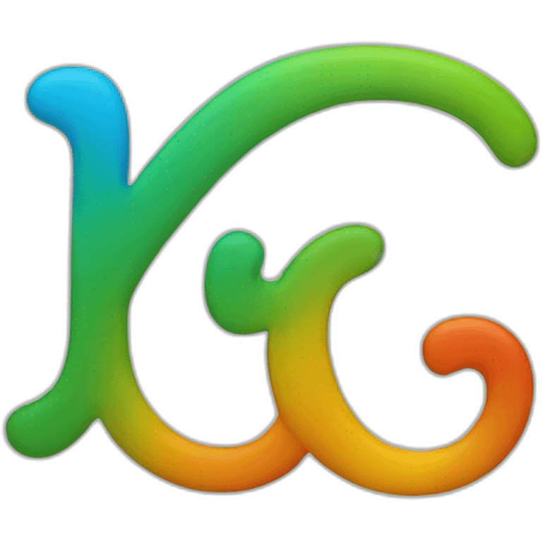 Logo avec lettre K, C et M emoji