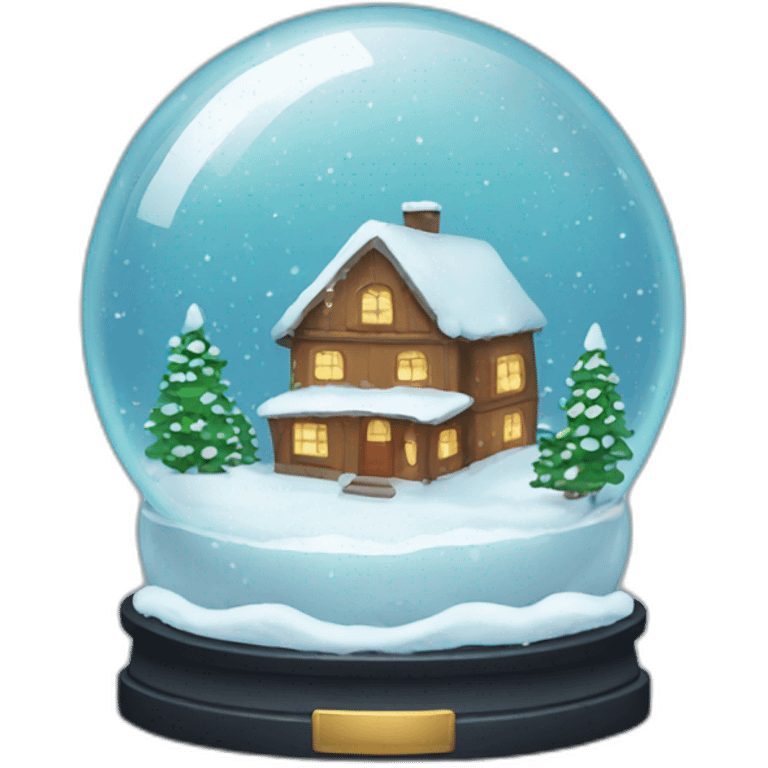 Snow globe emoji