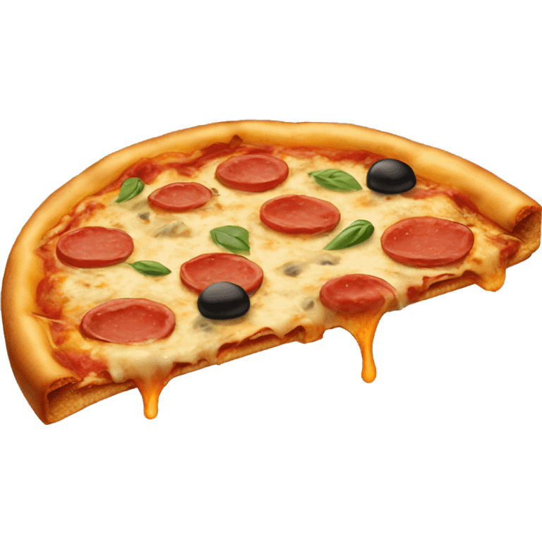 Bar pizza emoji