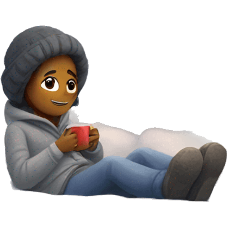 Cozy winter  emoji