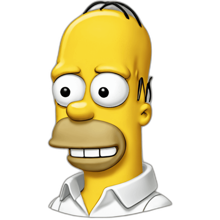 Homer Simpson Happy emoji