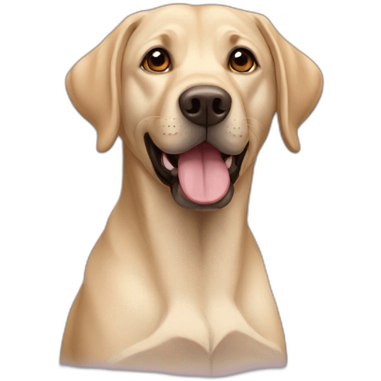 Labrador  emoji