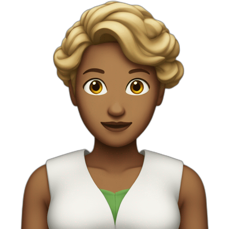 Serena vanderwputson emoji