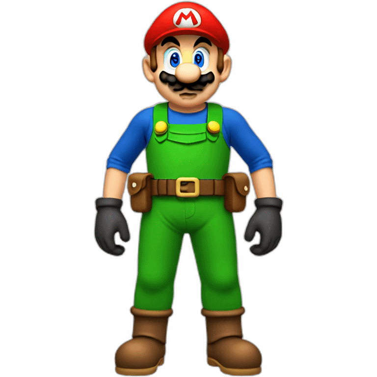 mario-fully-armed emoji