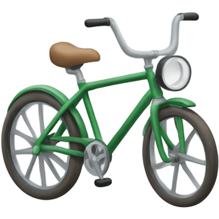 a buck with a small bike emoji