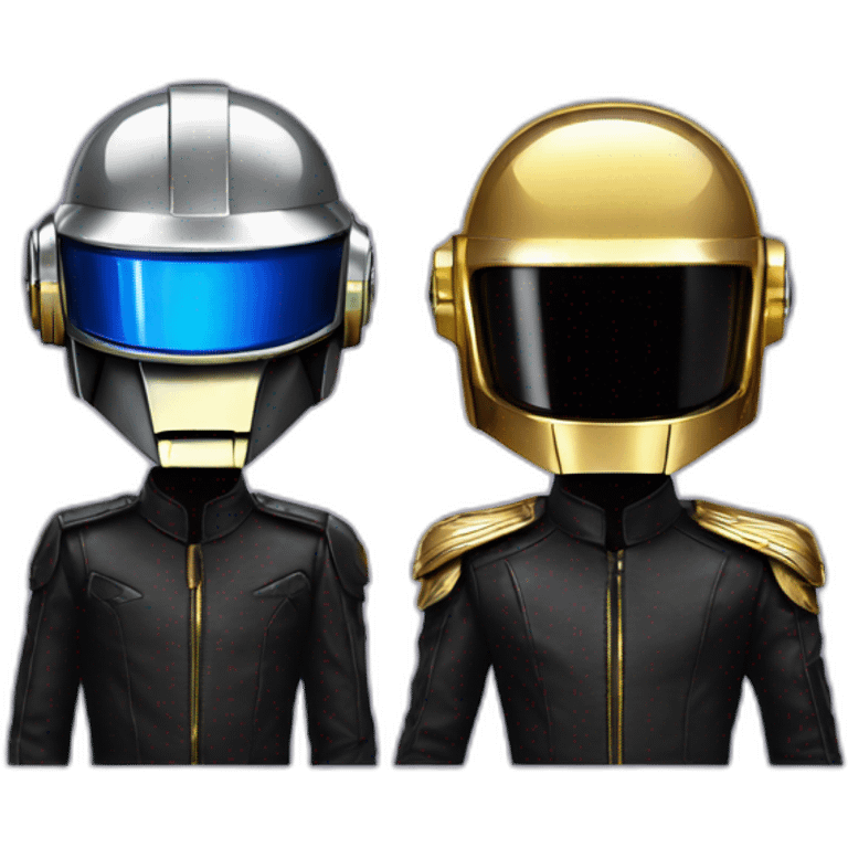 Daft punk and justice emoji