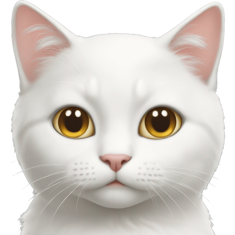 white cat emoji